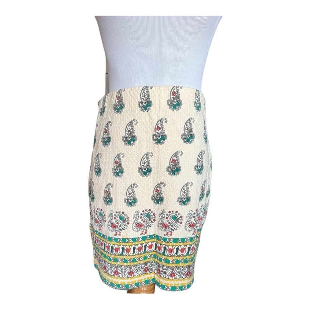 Womens Chelsea & Violet Peacock Print Pencil Skirt - Sz S